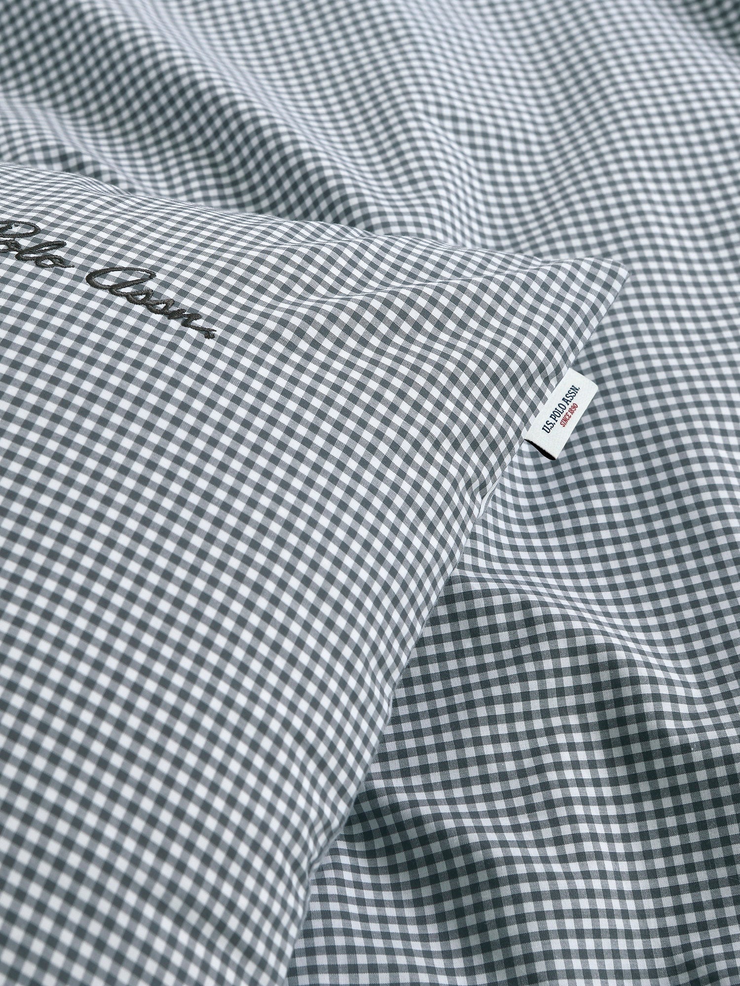 Pure Cotton Check Duvet Set Tornado
