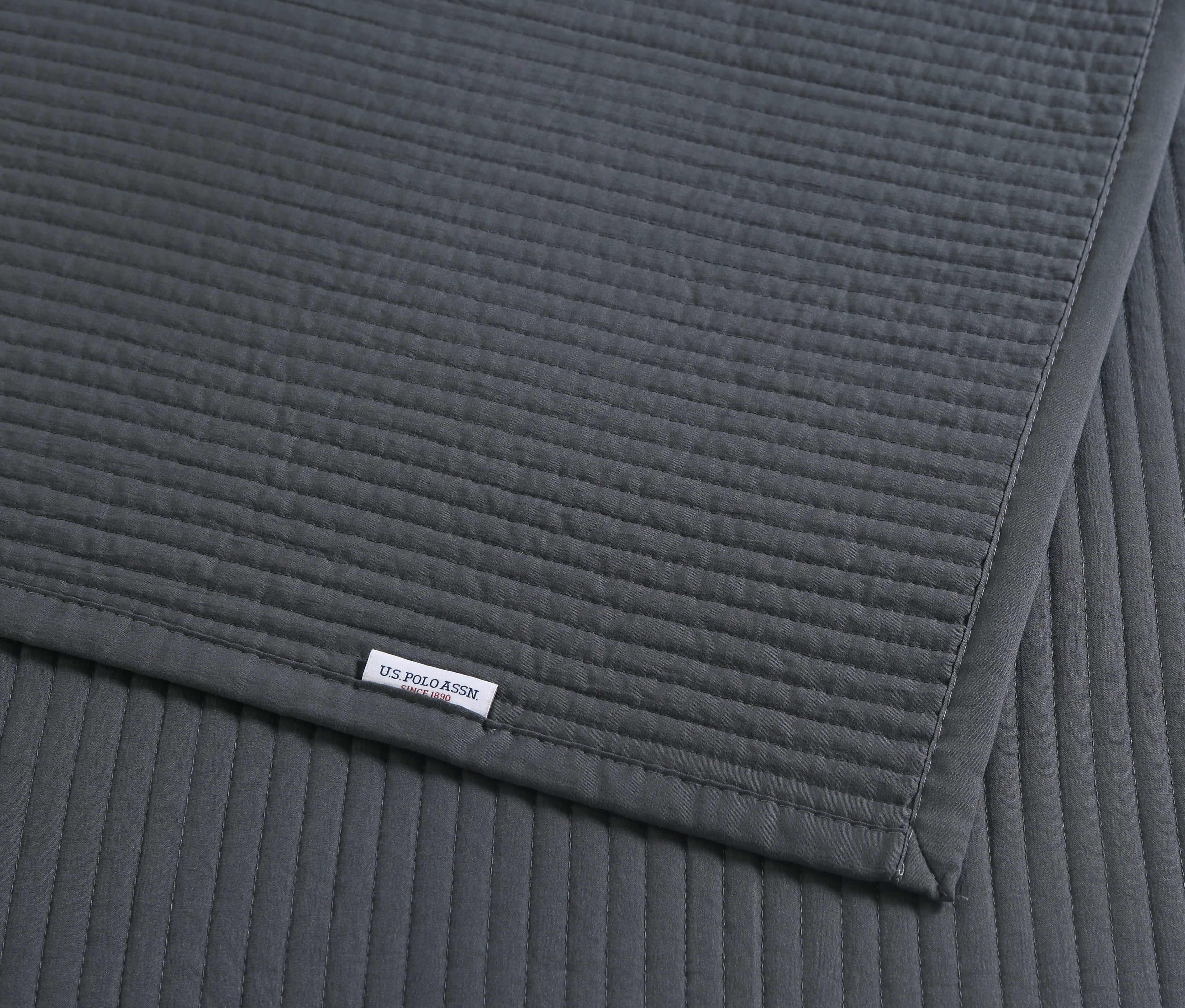 Channel Row Quilted Bedspread Tornado