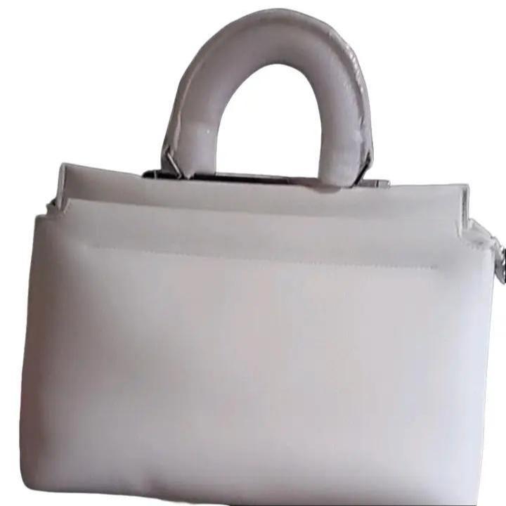 Leather effect handbag