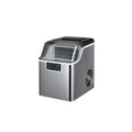 Hicon Countertop Ice Maker Machine 1 Gallon Auto Self-Cleaning Square Ice 44Lbs/24H 24 Pcs Ice Cubes in 15 Mins with Ice Scoop