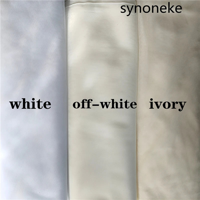 One Layer Cathedral Wedding Veil 3m/4m/5m White Lace Edge Bridal Veil with Comb
