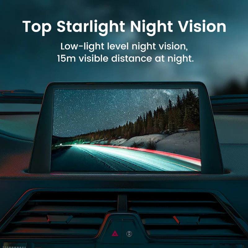 GreenYi AHD1080P Car Front Rear View Back Up Camera 170° Fisheye Lens Full HD Night Vision Vehicle Reverse Camera Universal G301