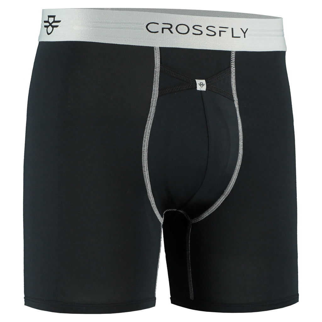 IKON X Men's 6" Boxers - Black/Silver
