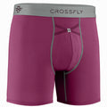 IKON X Men's 6" Boxers - Perfect Plum/Grey