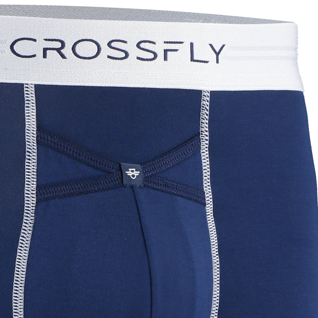 IKON X Men's 3" Trunks - Navy/White