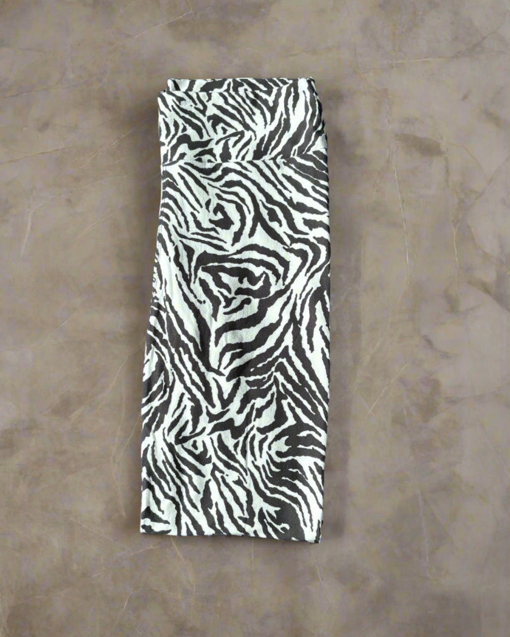 Zebra black & white full length leggings