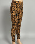 Trendy leopard print leggings