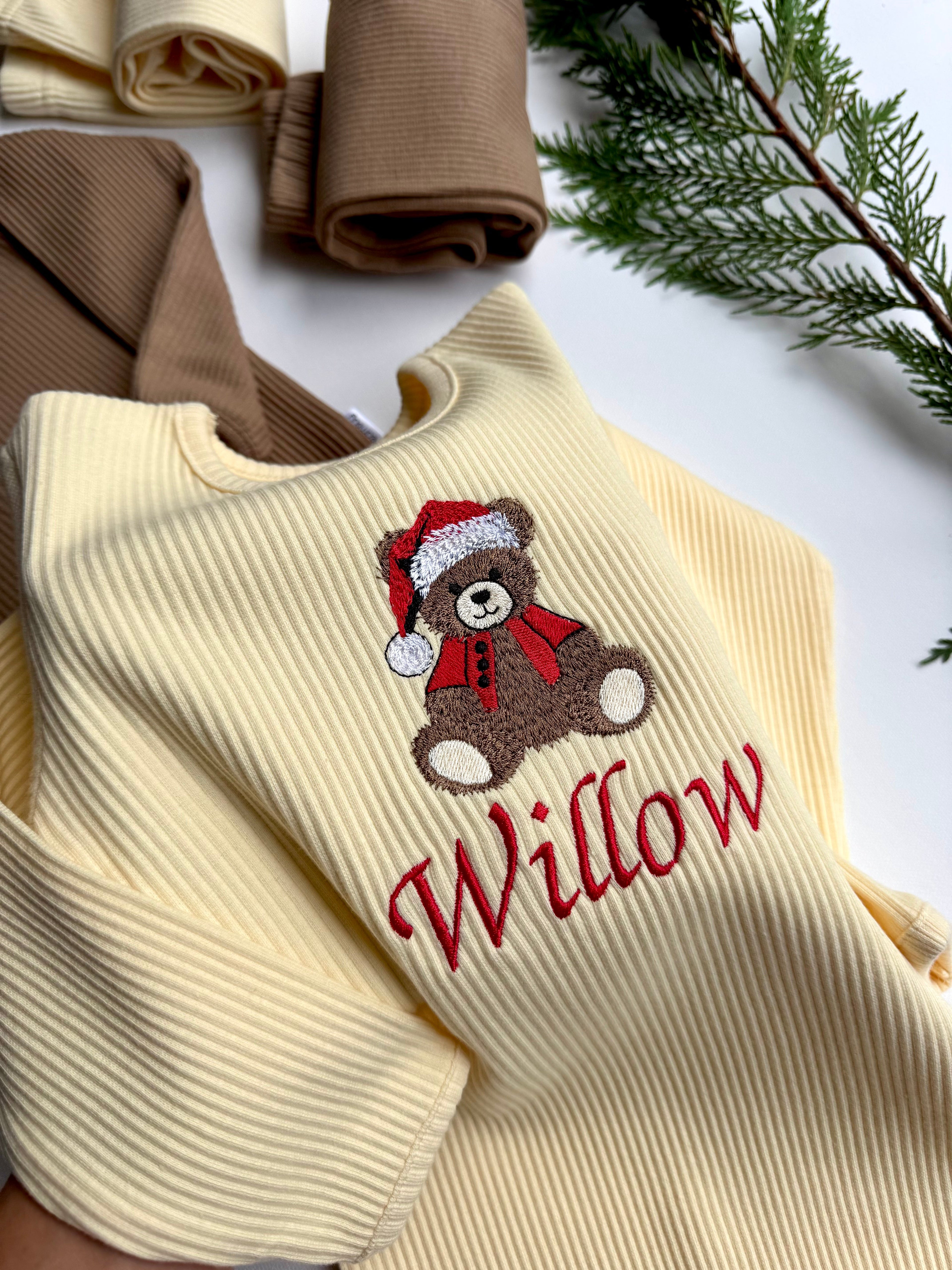 Christmas Festive Bear Lounge Set Adult