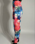 'Diamonds' design full length stretch leggings