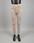Rainbow Flowers leggings