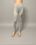 Grey paws and hearts design full length stretch leggings