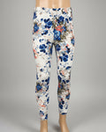 Blue Rose design leggings