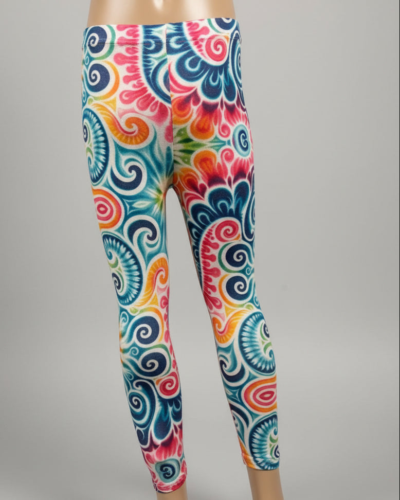 Summer vibe full length stretch leggings