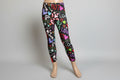 Graffiti hearts design leggings