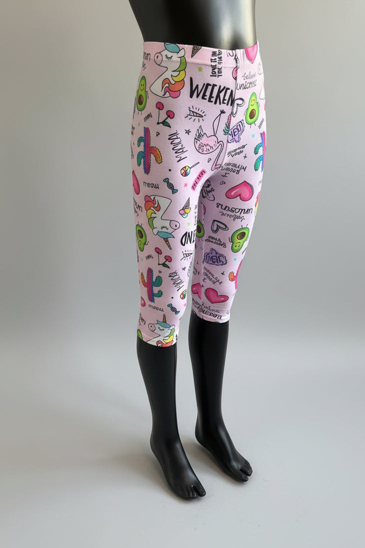 Capri leggings, choice of colour / pattern!
