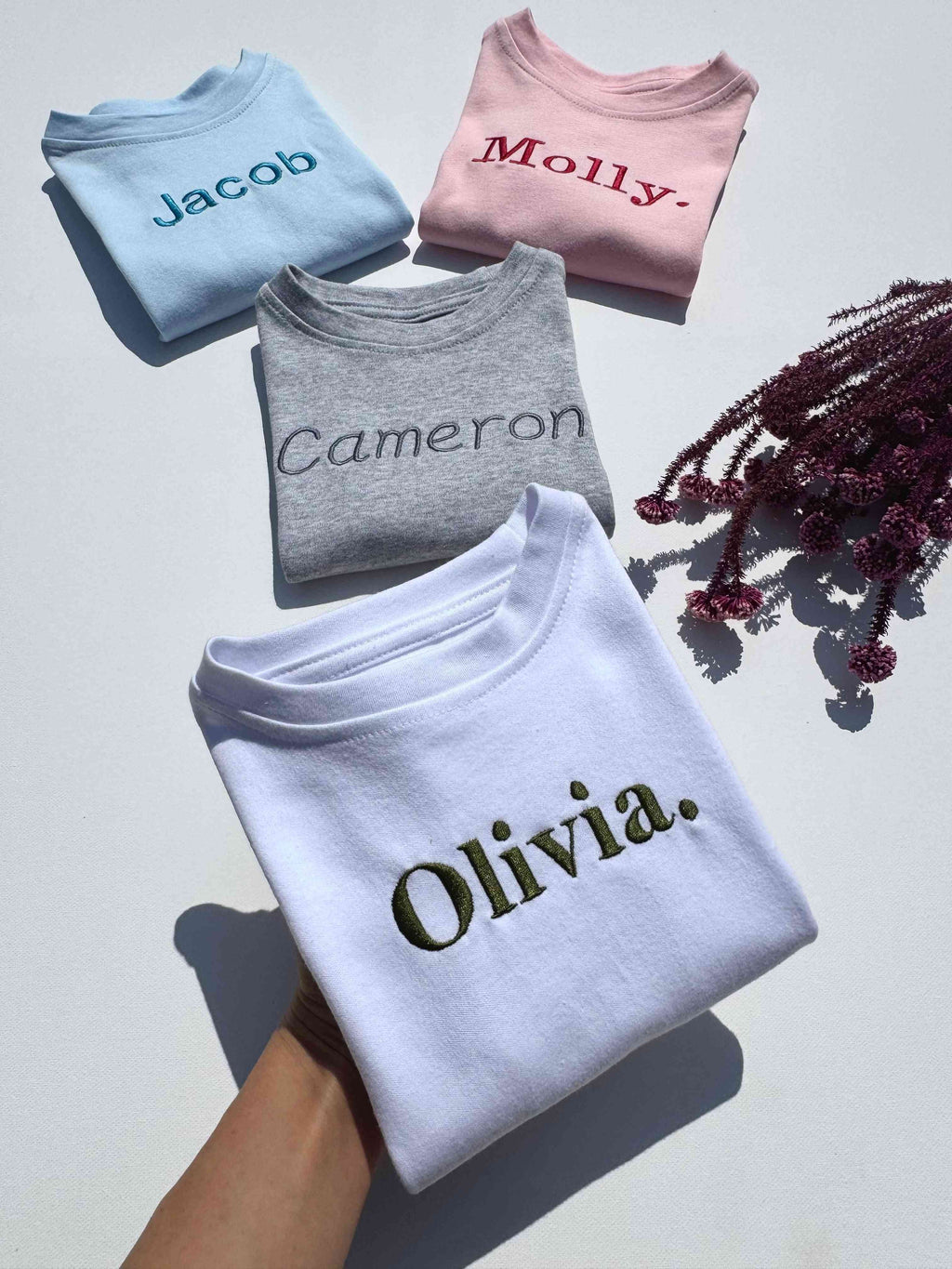 Ballet Pink Premium Crewneck Personalised T-shirt