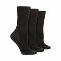 3 Pack Diabetic Walking Socks for Men | Extra Wide Wool Hiking Socks