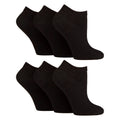 6 Pack Womens Diabetic Trainer Socks | Extra Wide Socks for Swollen Feet