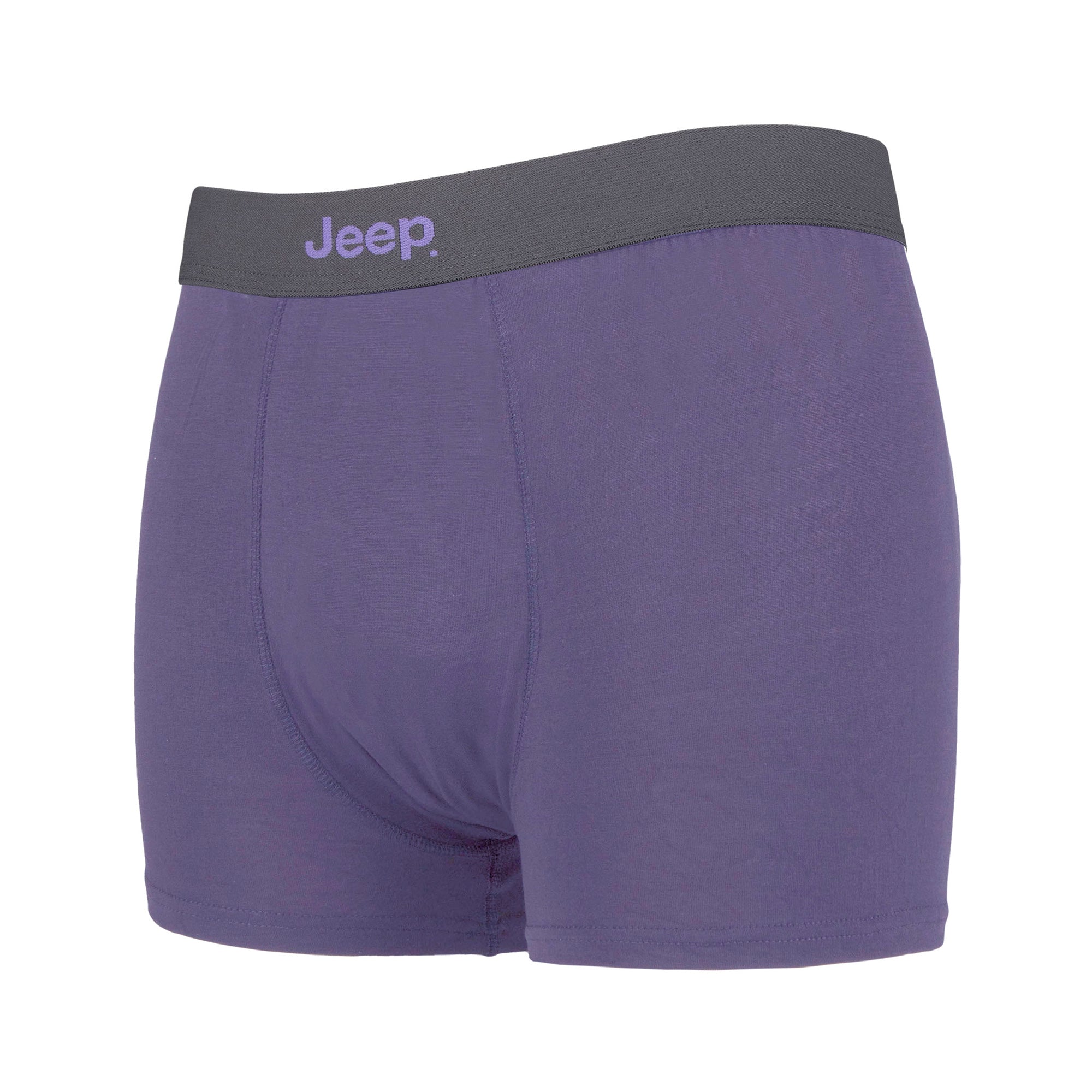2 Pack Mens Soft Natural Bamboo Fibres Comfortable Fitted Trunks