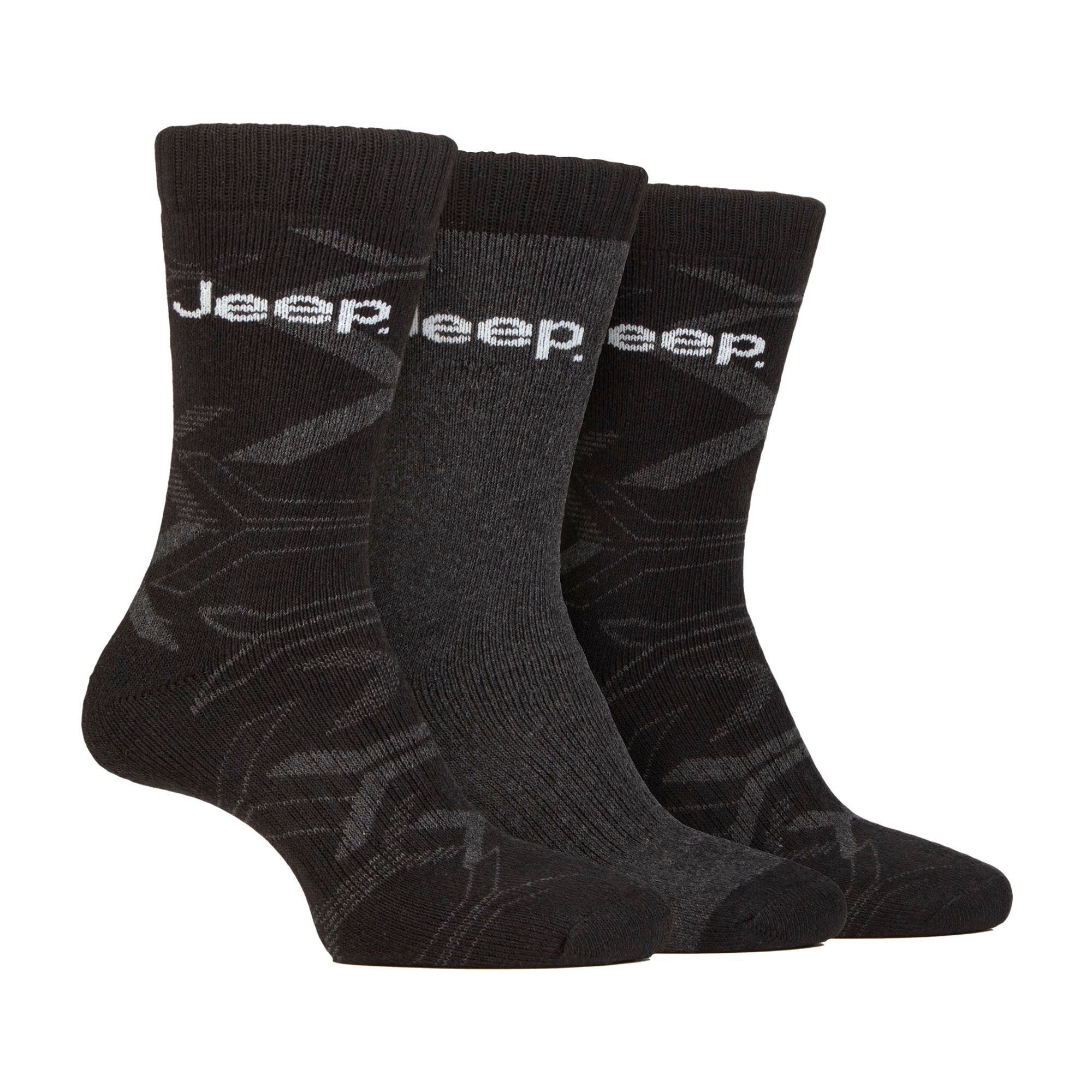Men's Camo Boot Socks - Cushioned Anti-Blister Camouflage Socks