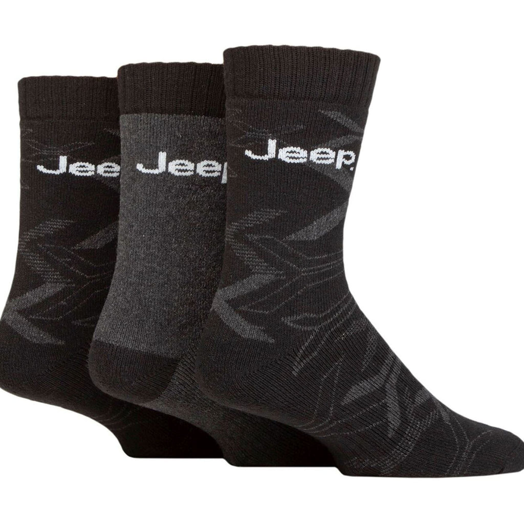 Men's Camo Boot Socks - Cushioned Anti-Blister Camouflage Socks