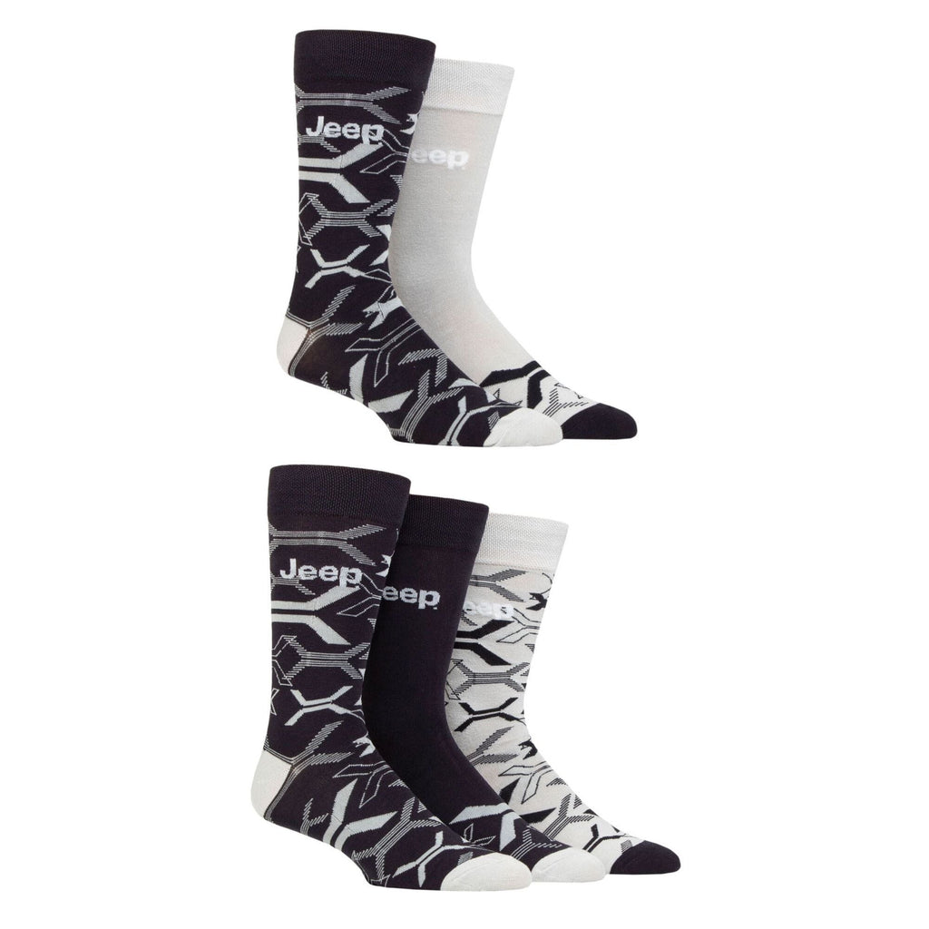 Breathable Men's Bamboo Socks: 5-Pack Everyday Leisure & Dress