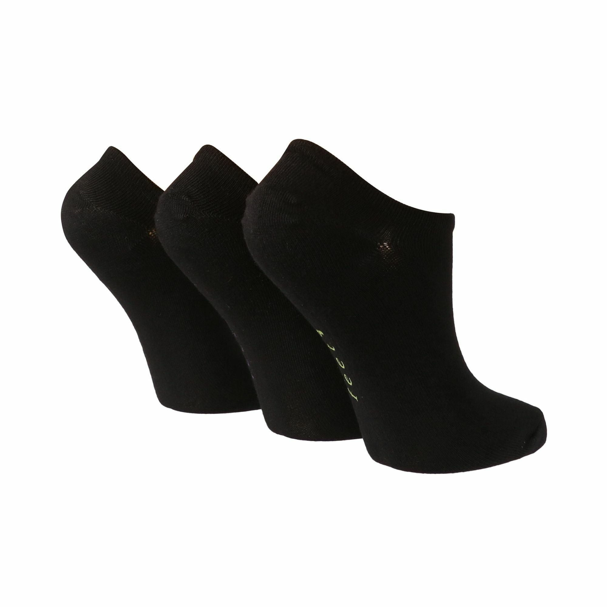3 Pack Ladies Bamboo Low Cut Trainer Socks