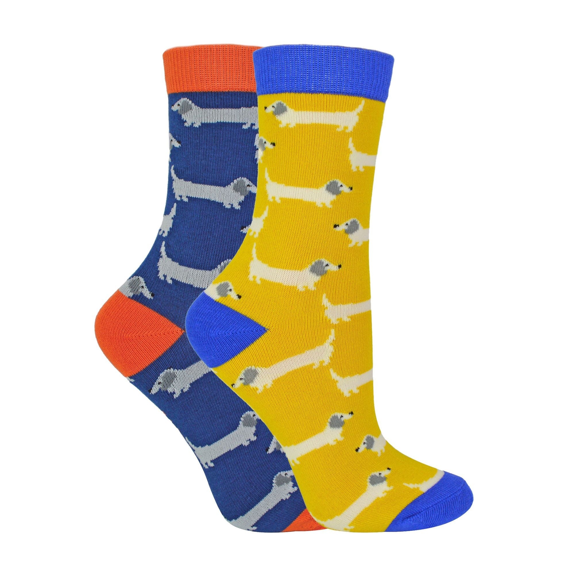 2 Pack Boys Animal Pattern Soft Breathable Bamboo Socks