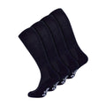 4 Pack Extra Wide Knee High Bamboo Diabetic Socks