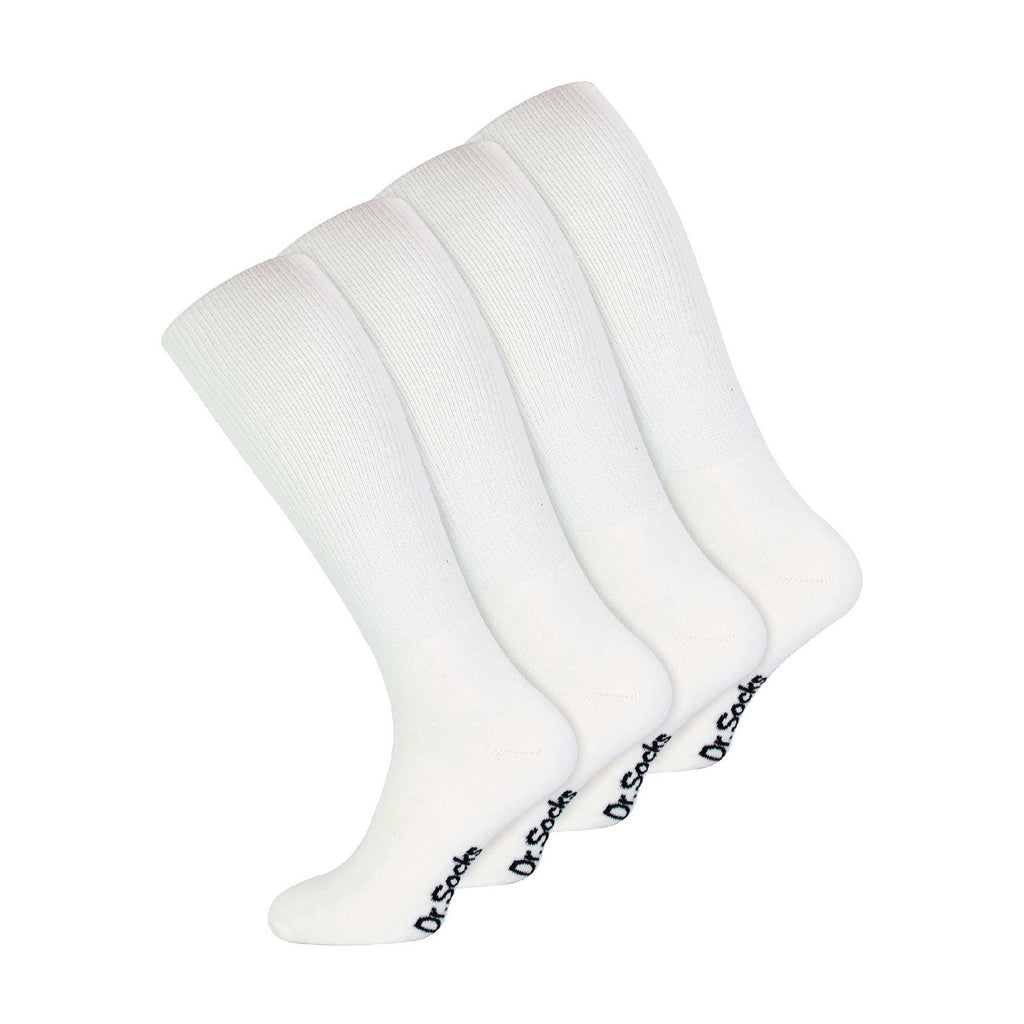4 Pack Extra Wide Knee High Bamboo Diabetic Socks