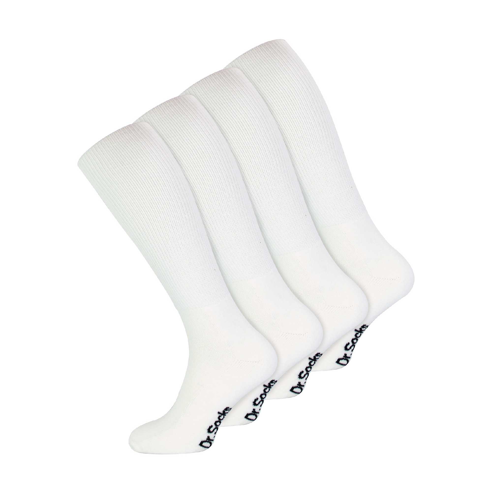 4 Pack Extra Wide Knee High Bamboo Diabetic Socks