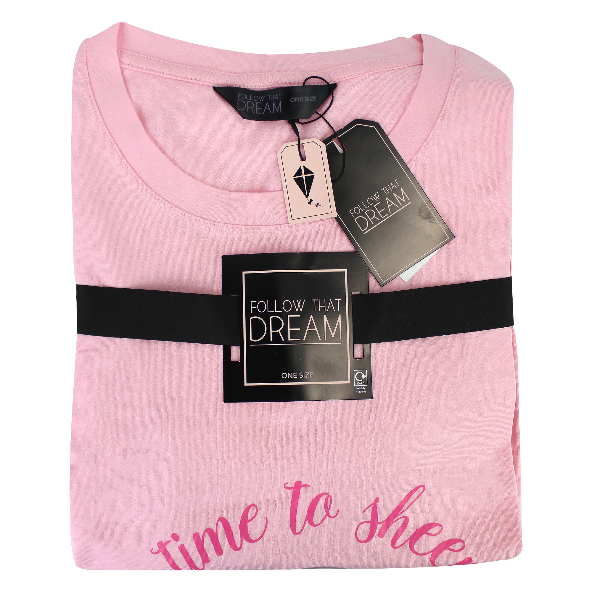Ladies Oversized Long Nightie | Cute Novelty Style Pajama Top