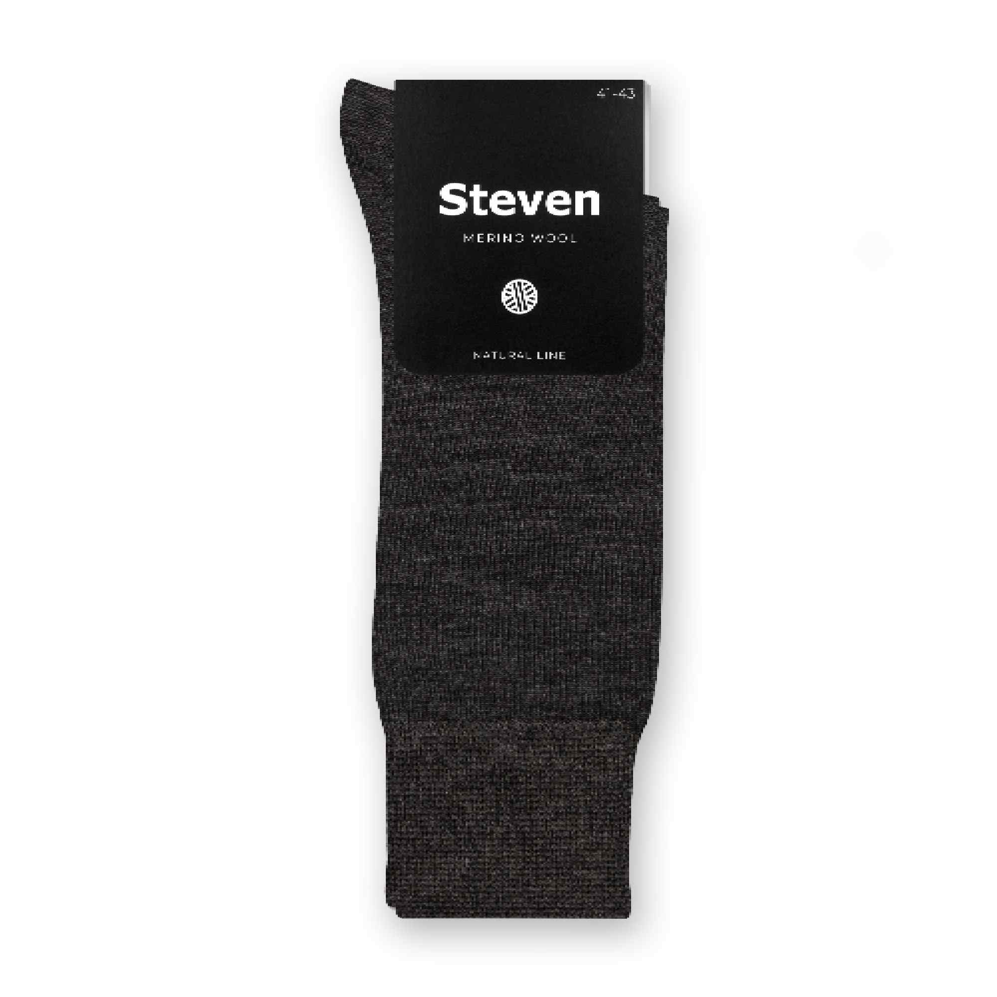 Mens Warm Soft Merino Wool Ribbed Dress Socks