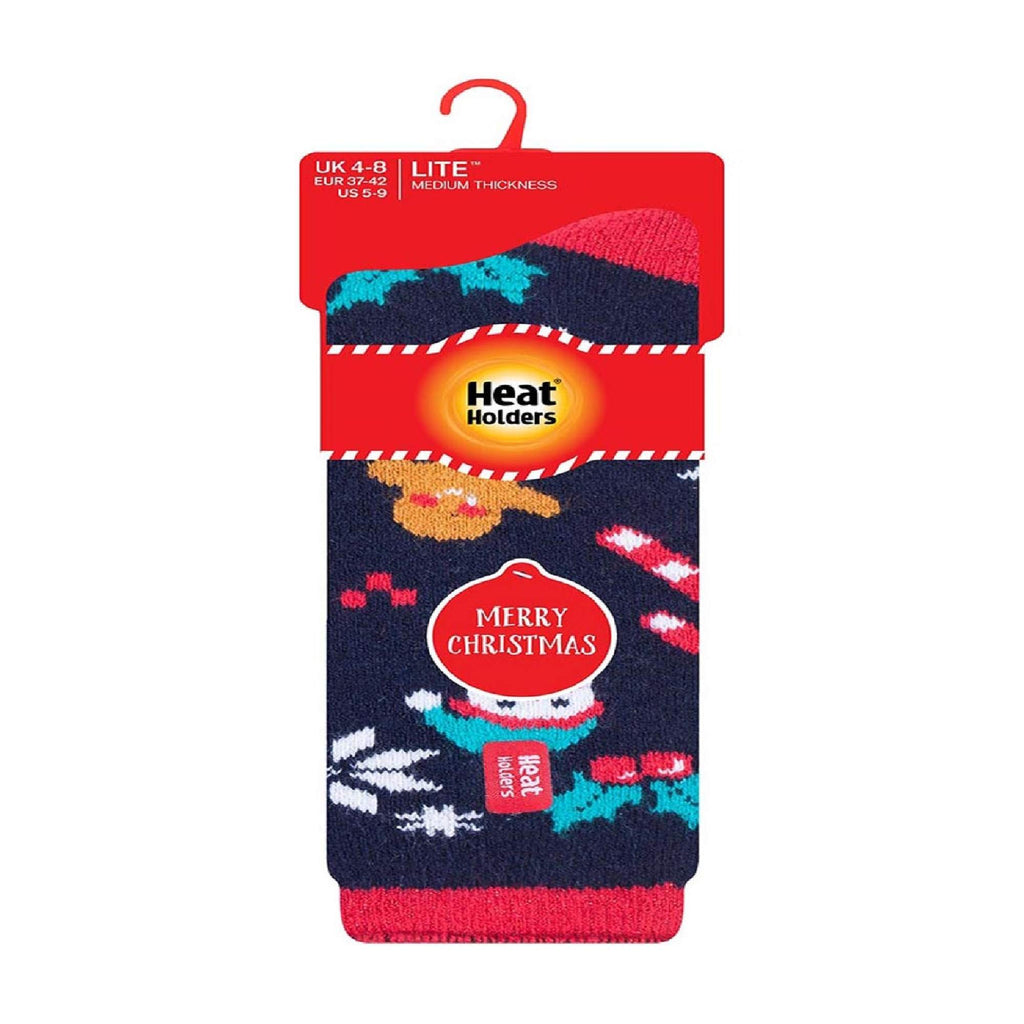 Mens & Ladies Novelty Christmas Lightweight Thermal Socks