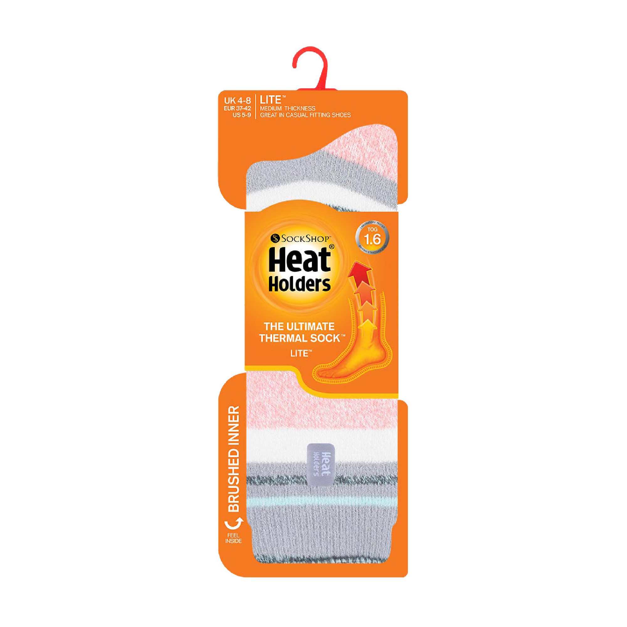 Ladies Thin Patterned Thermal Socks for Winter