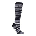 Ladies Thin Extra Long Patterned Lightweight Thermal Socks