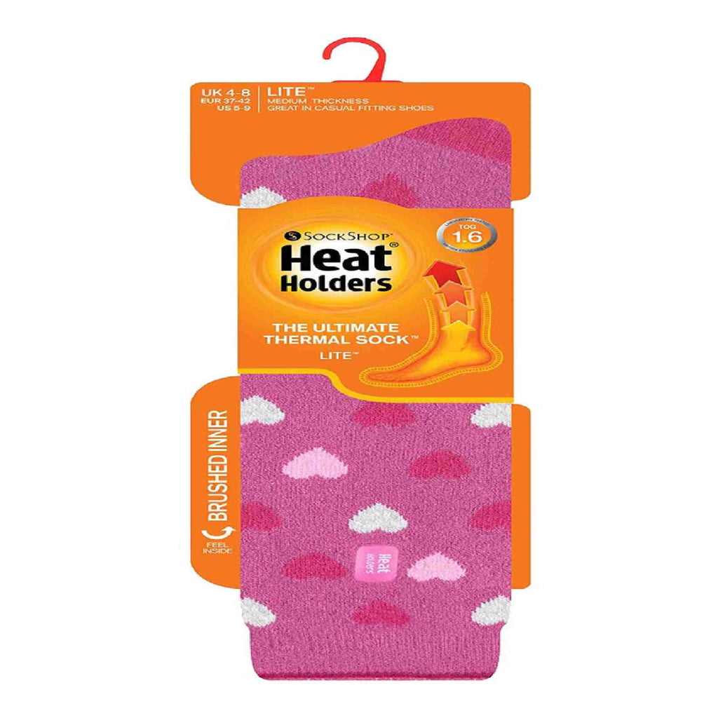 Ladies Thin Extra Long Patterned Lightweight Thermal Socks
