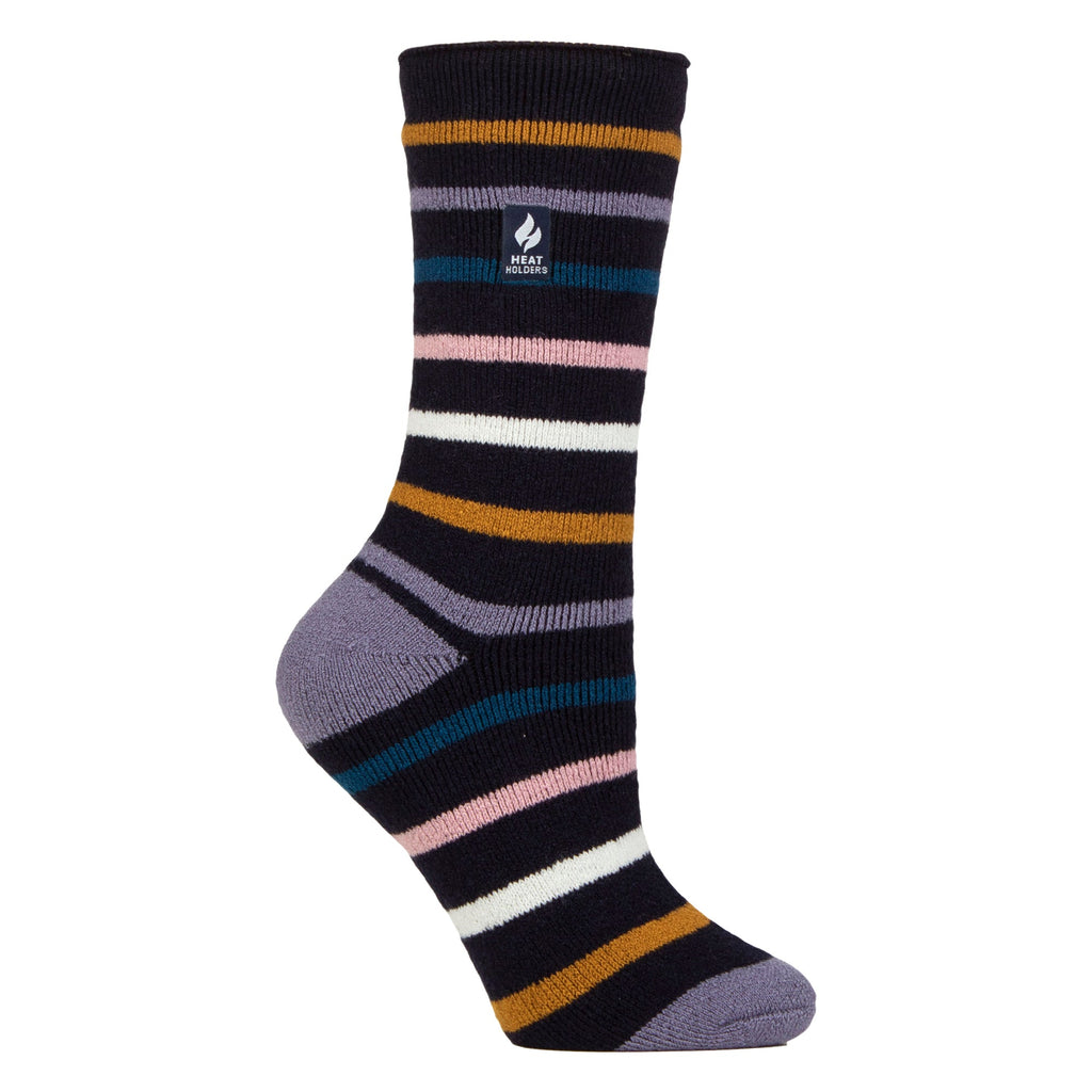 Ladies Thermal Lite Patterned Socks for Winter