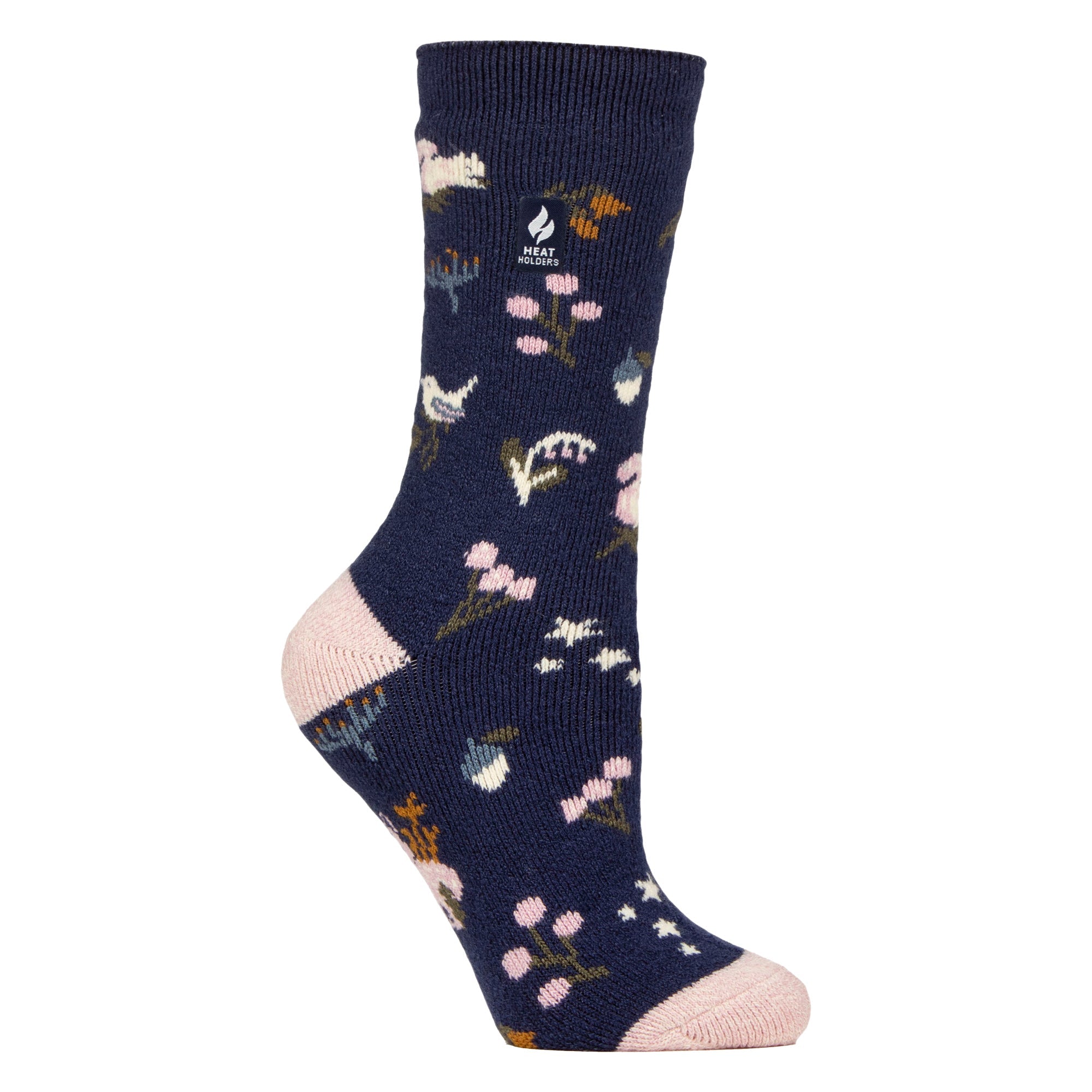 Ladies Thermal Lite Patterned Socks for Winter