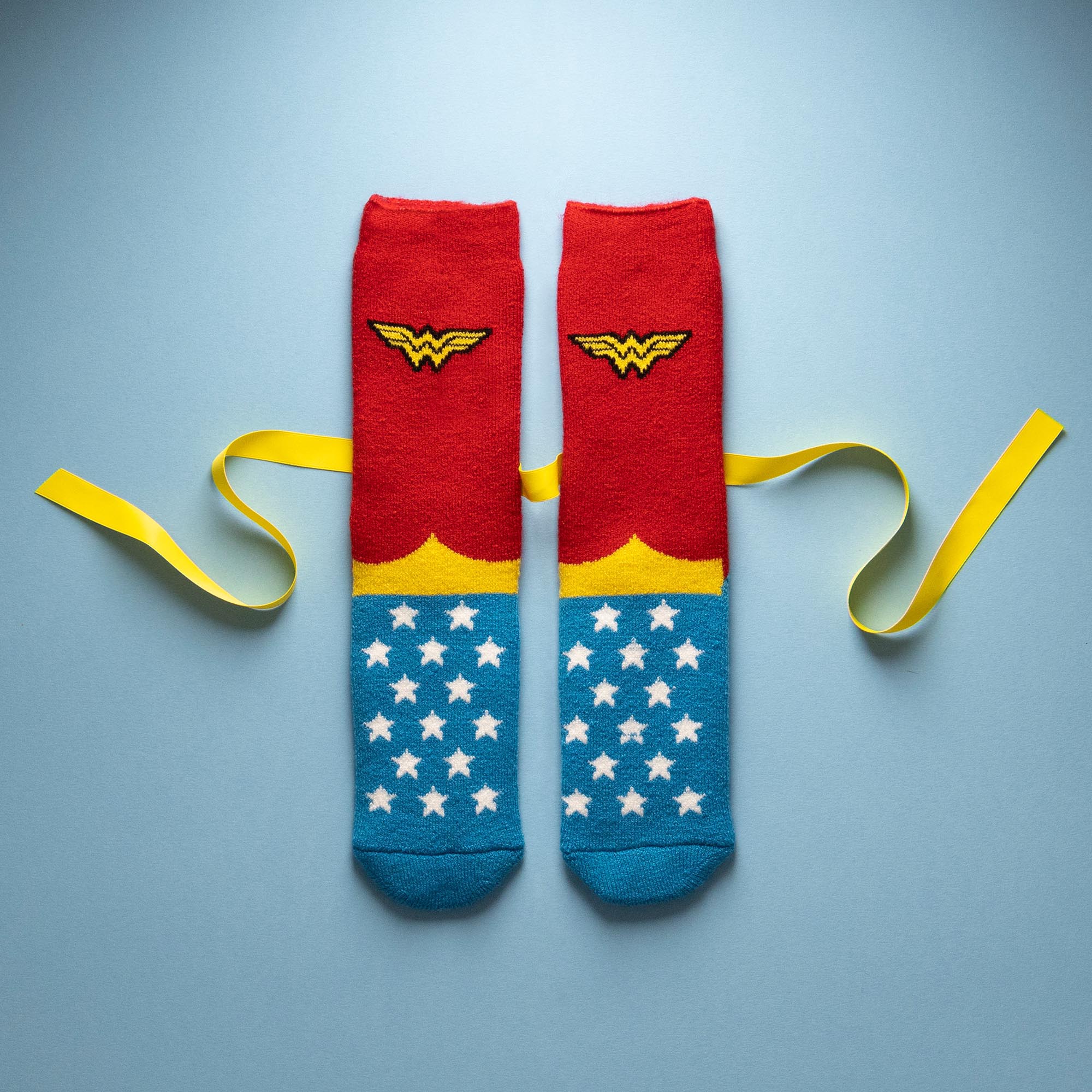 Ladies Wonder Woman Novelty Lightweight Thermal Socks