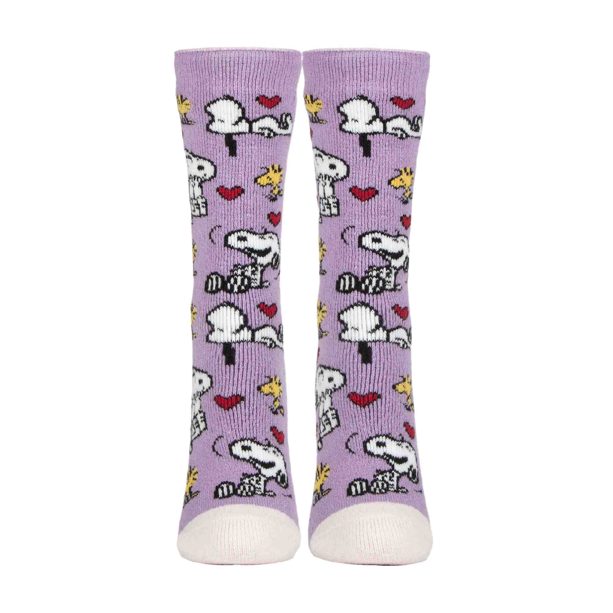 Ladies Snoopy Novelty Lightweight Thermal Socks