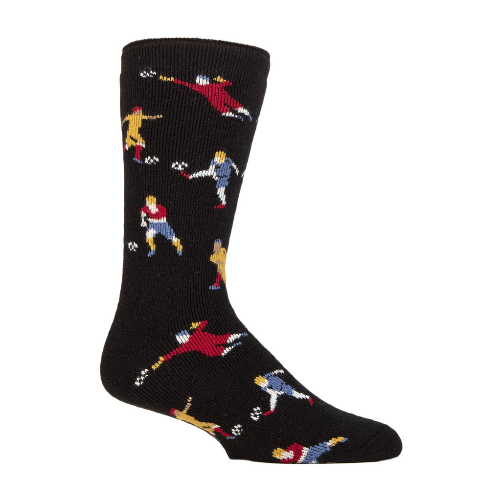 Mens Hobby Activity Patterned Lightweight Thermal Lite Socks