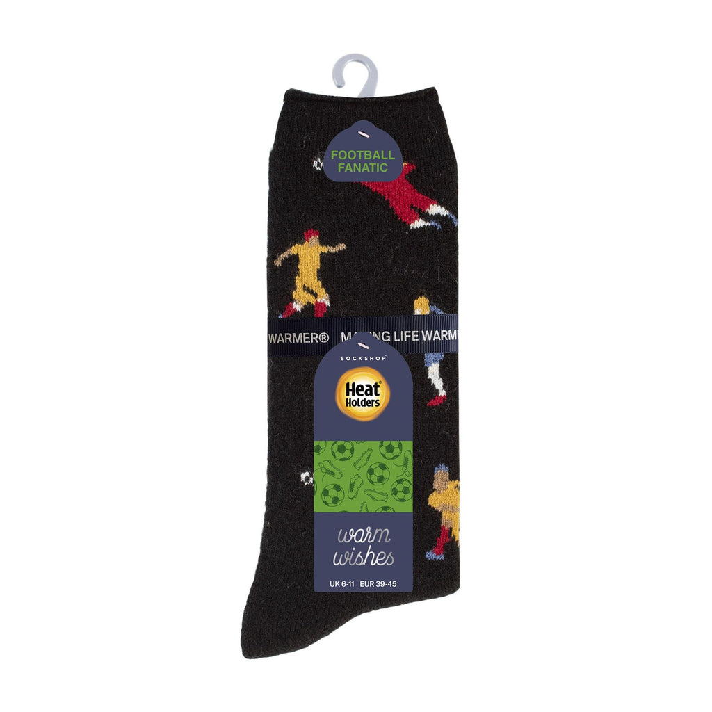 Mens Hobby Activity Patterned Lightweight Thermal Lite Socks