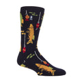 Mens Hobby Activity Patterned Lightweight Thermal Lite Socks