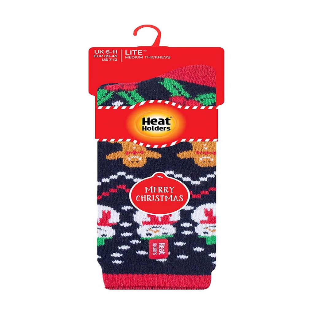 Mens & Ladies Novelty Christmas Lightweight Thermal Socks