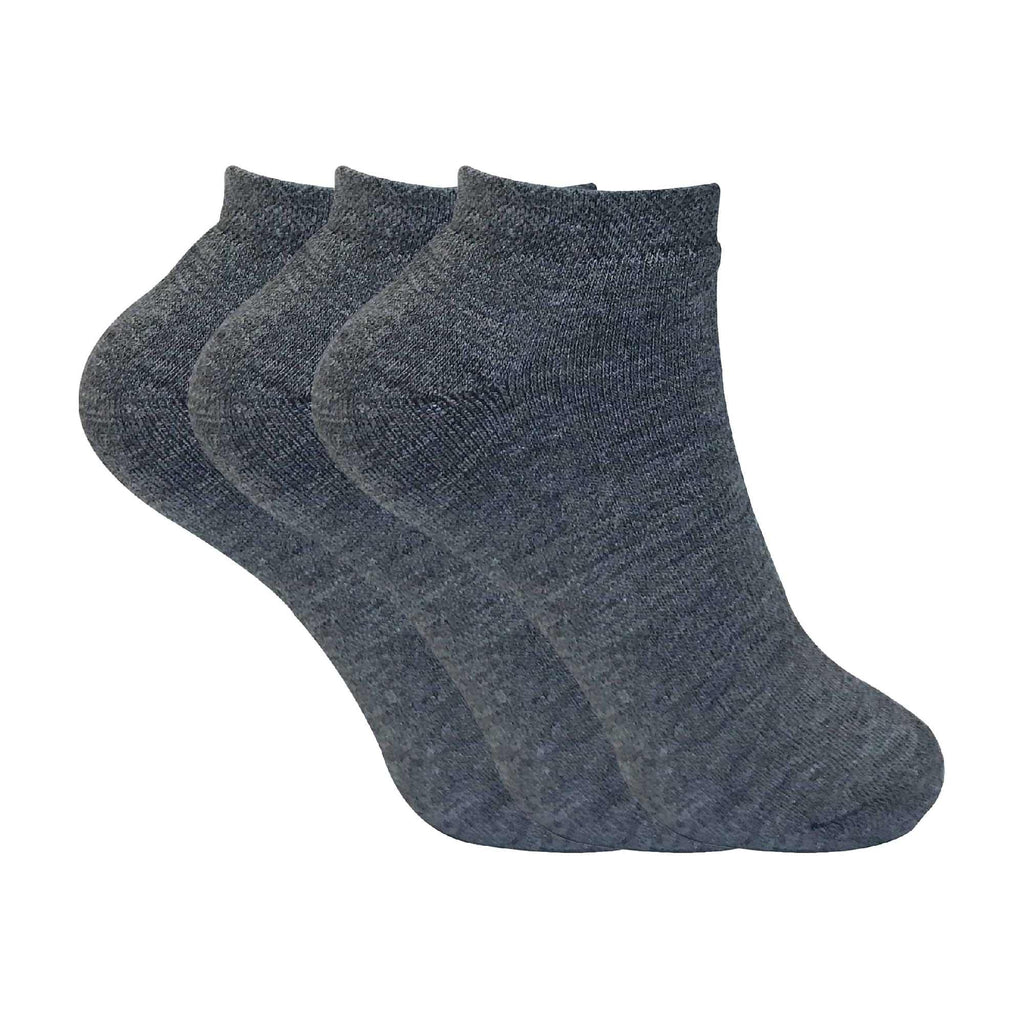 Ladies Cushioned Low Cut Ankle Thermal Trainer Socks (Multipack Options)