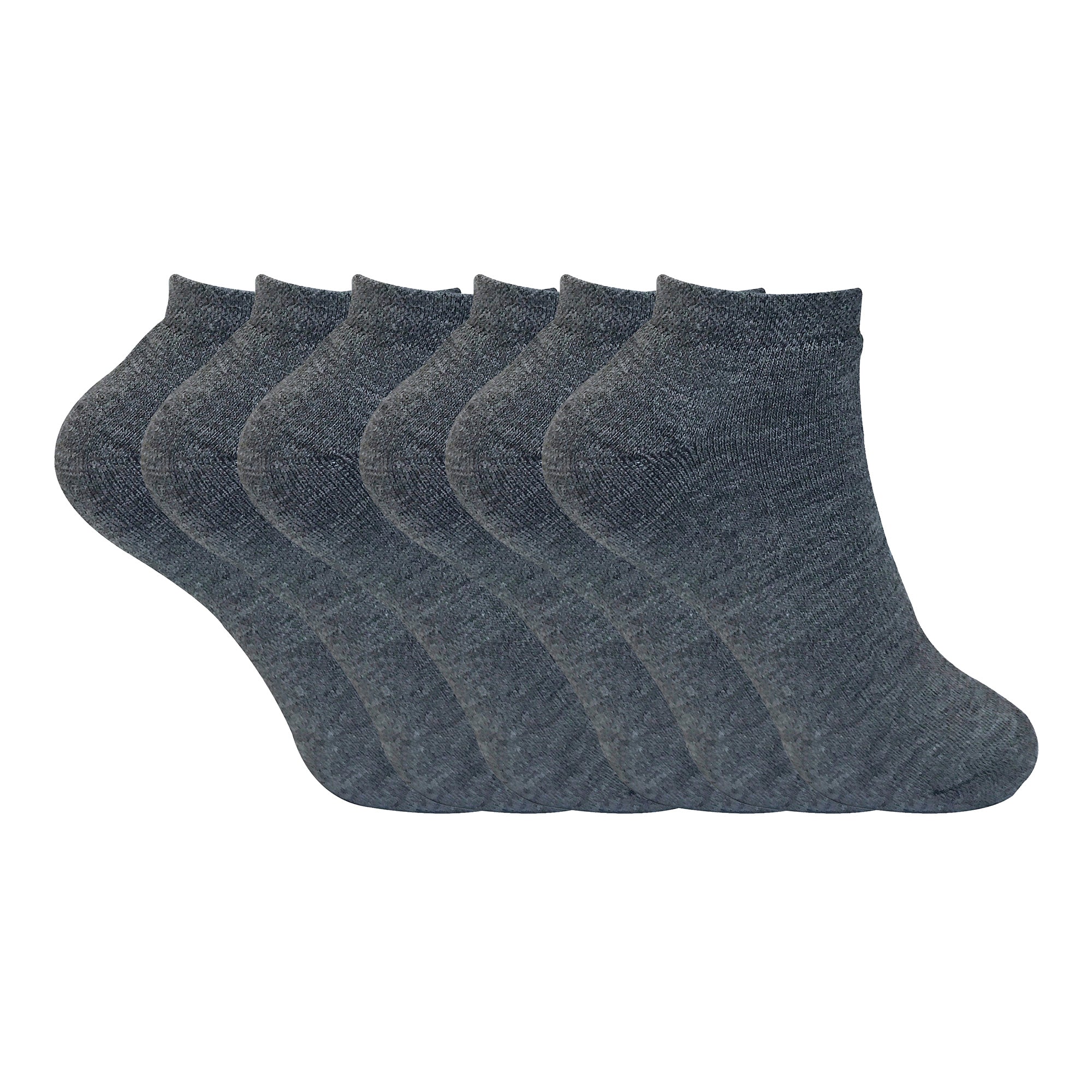 Ladies Cushioned Low Cut Ankle Thermal Trainer Socks (Multipack Options)