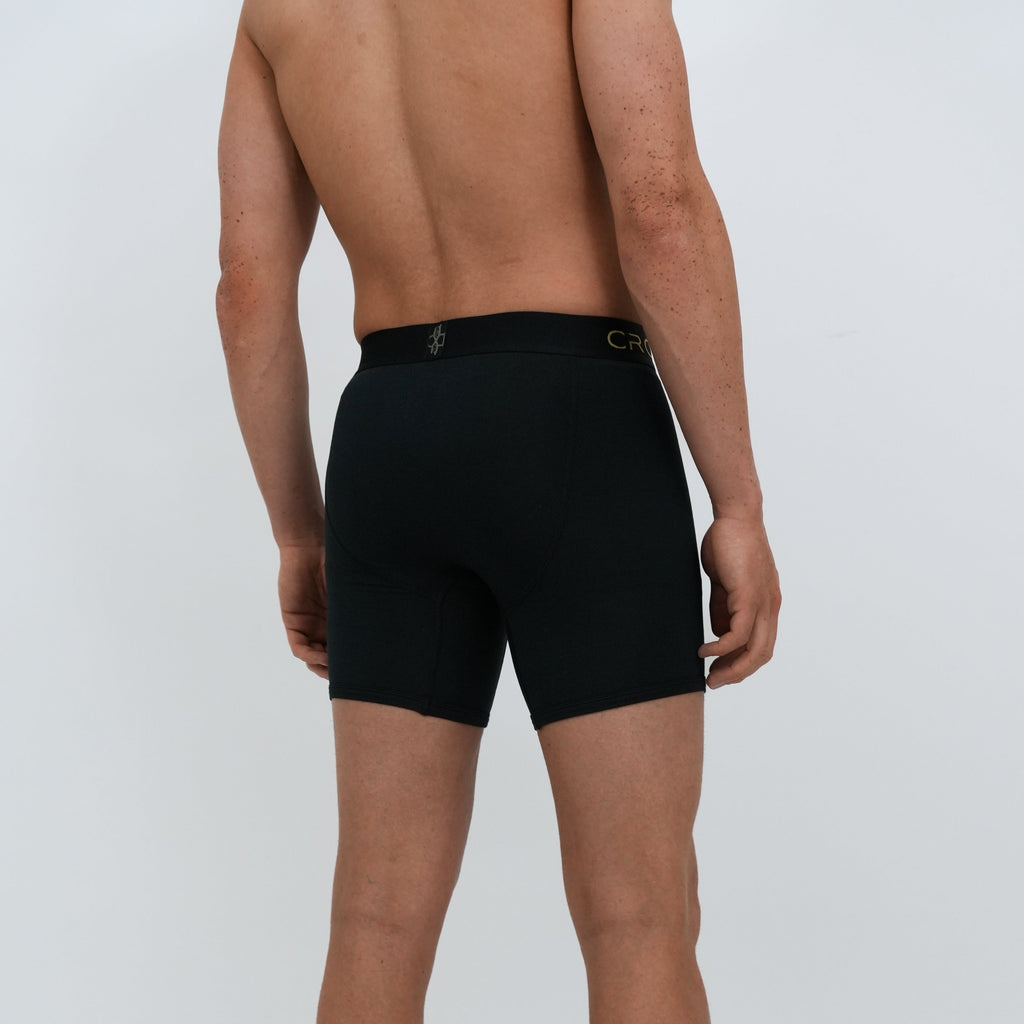 Lux Men's 7" Boxers - Black/Gold