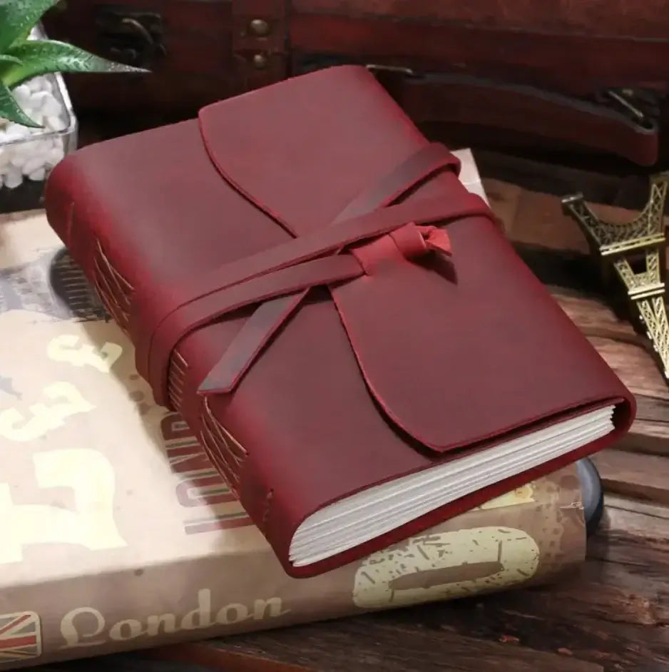Vintage Traveler’s Diary – Classic Leather Journal for Notes & Adventures