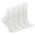 4 Pairs Childrens Organic Cotton Seamless Sensory Socks
